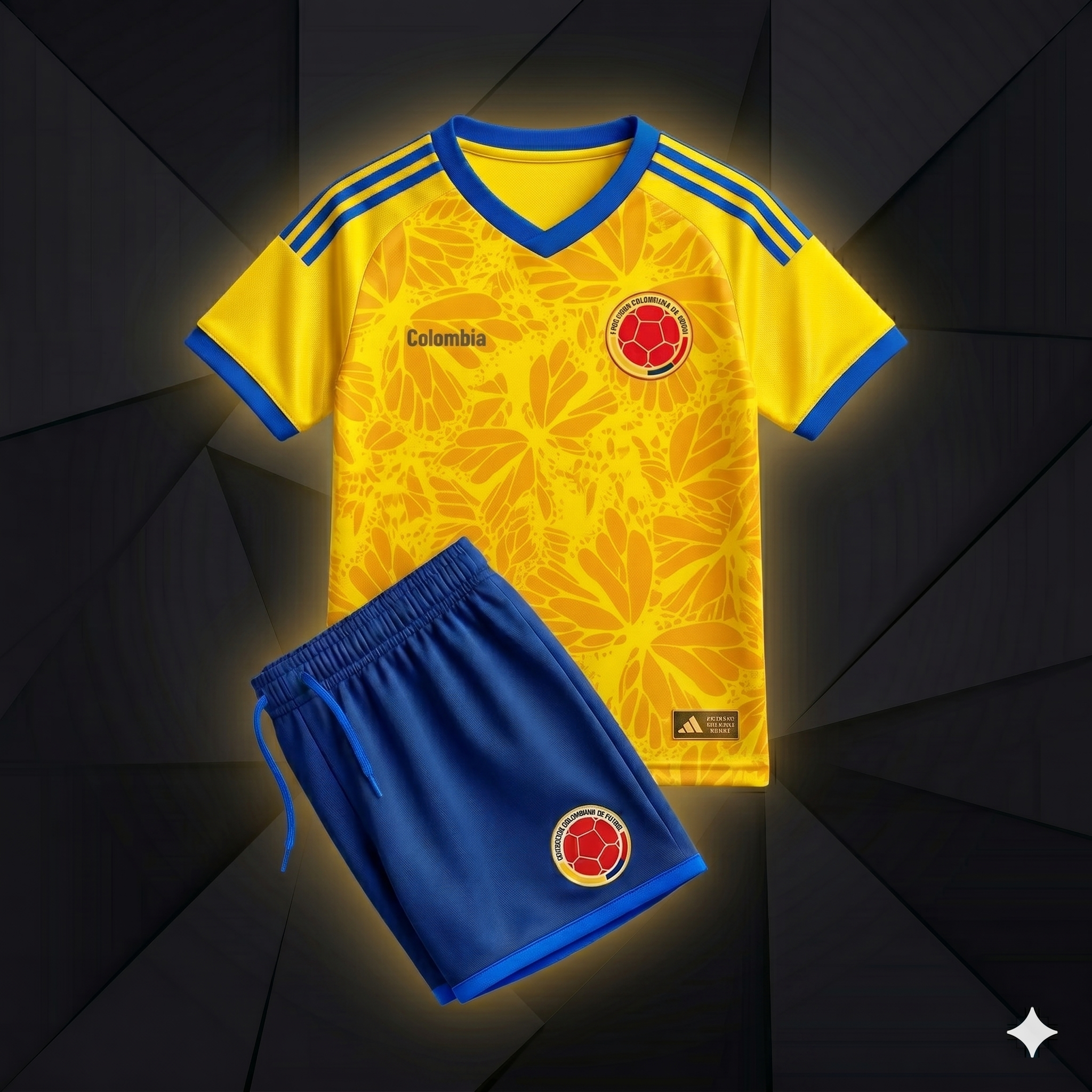 Conjunto Infantil Colombia 2026 – Edición Campeones 🇨🇴
