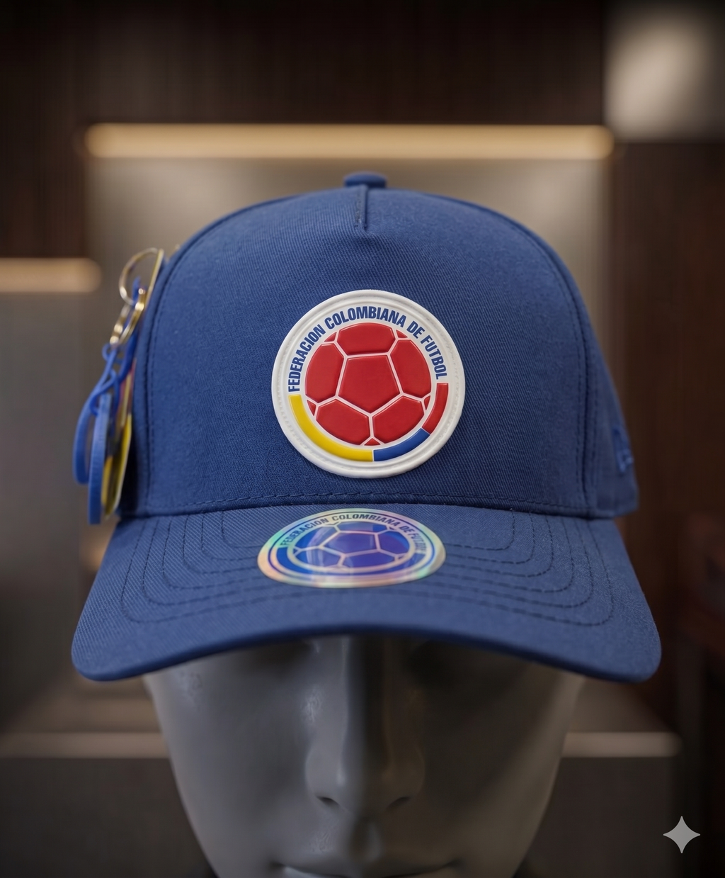 Gorra Colombia 2026 Azul – Edición Clásica 🔵