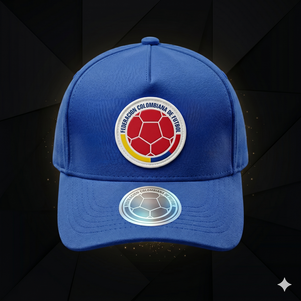 Gorra Colombia 2026 Azul – Edición Clásica 🔵