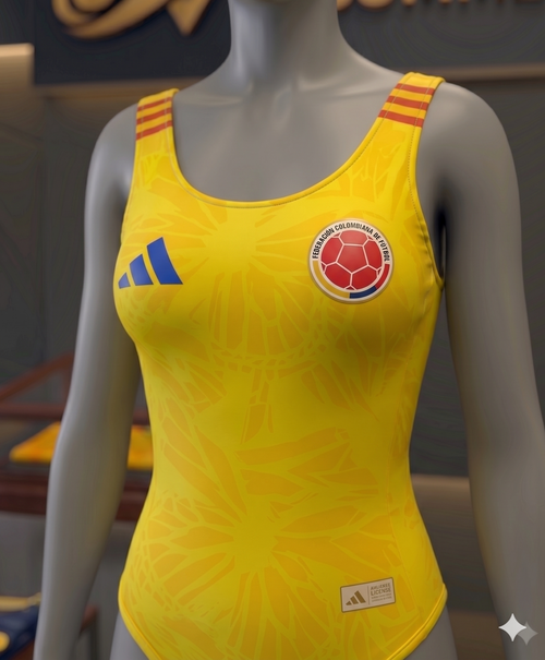 Body Colombia 2026 Amarillo – Edición Clásica 💛