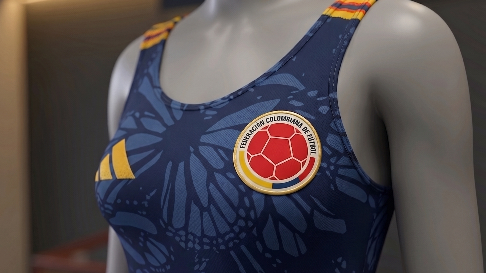 Body Colombia 2026 Negro Dorado – Edición Elite ✨
