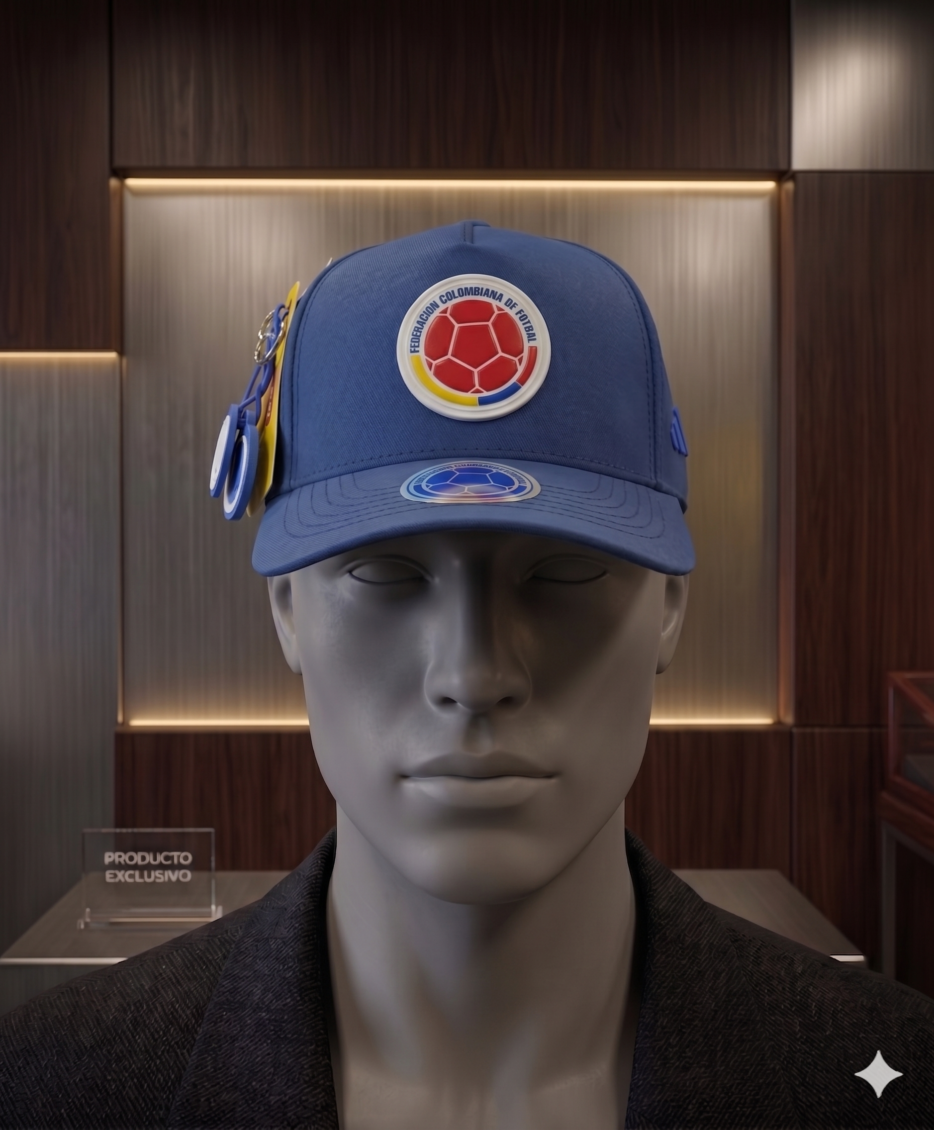 Gorra Colombia 2026 Azul – Edición Clásica 🔵