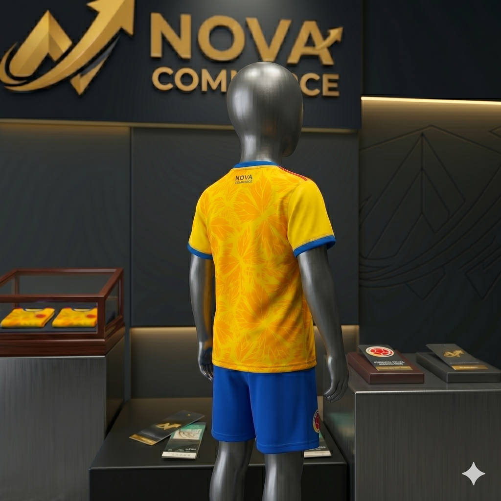 Conjunto Infantil Colombia 2026 – Edición Campeones 🇨🇴