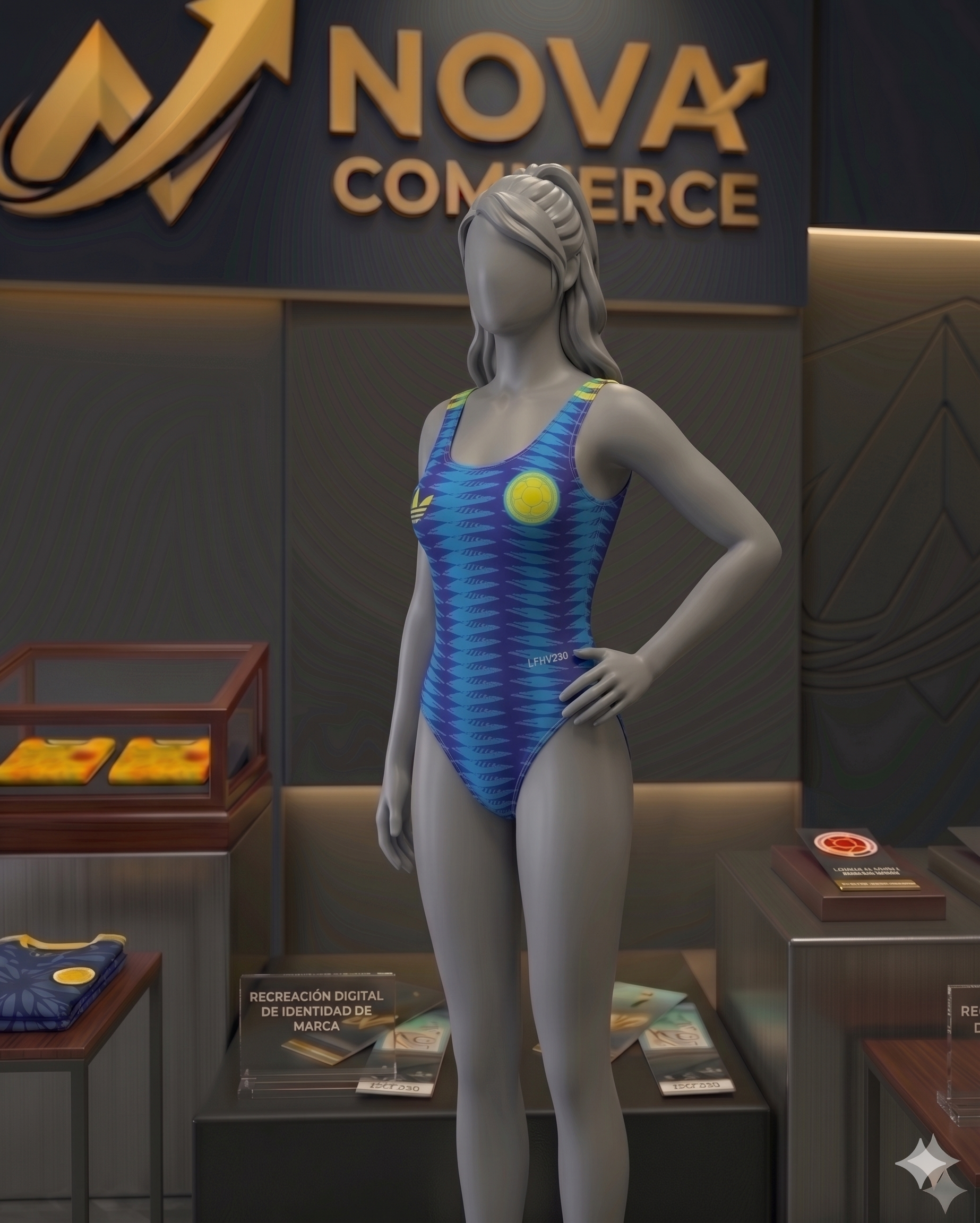 Body Colombia 2026 Azul – Edición Sport 🔵