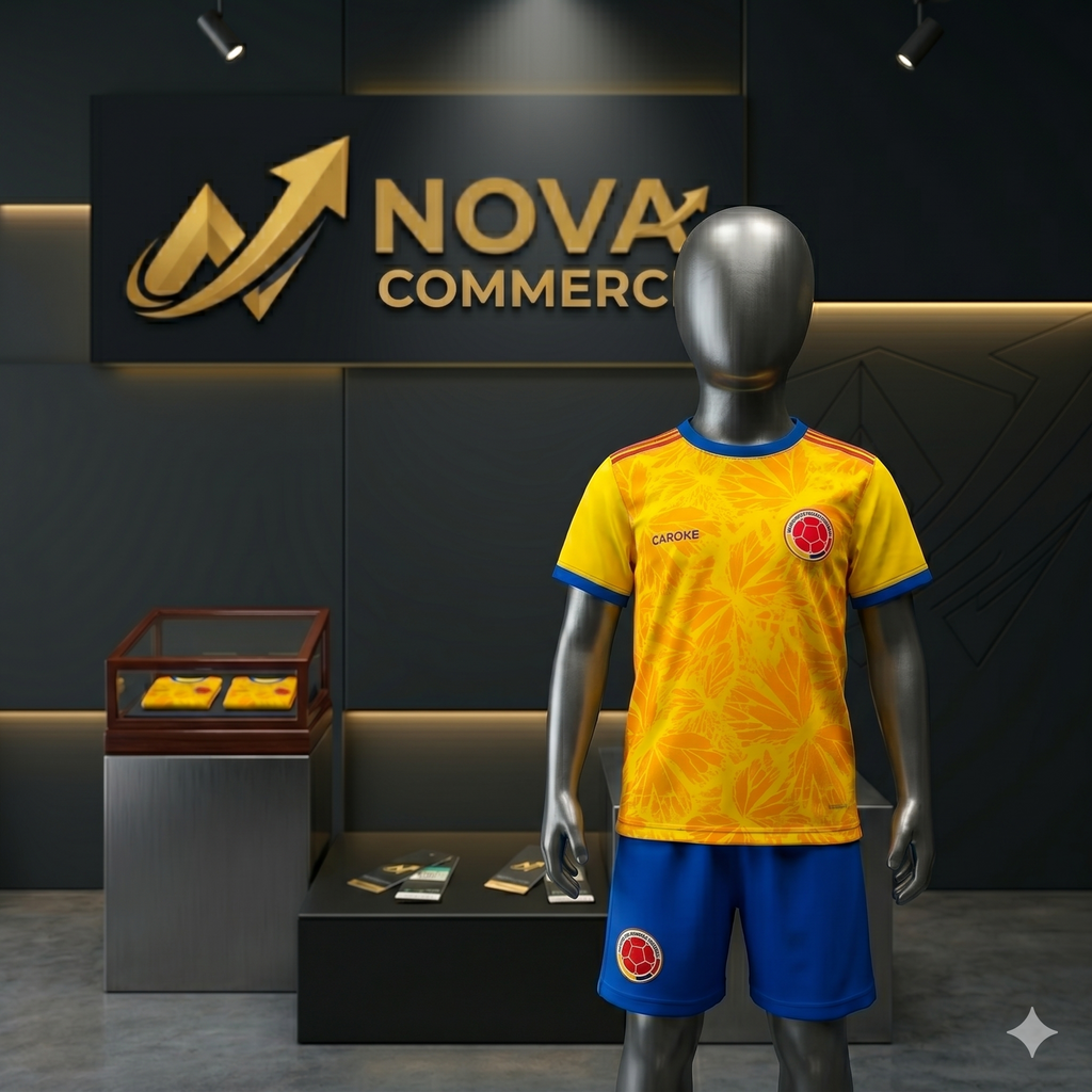 Conjunto Infantil Colombia 2026 – Edición Campeones 🇨🇴