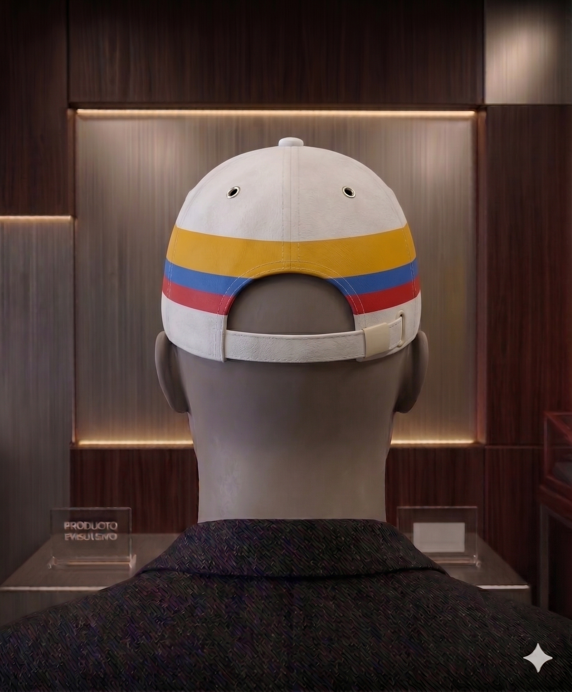 Gorra Colombia 2026 Blanca – Edición Premium 🤍