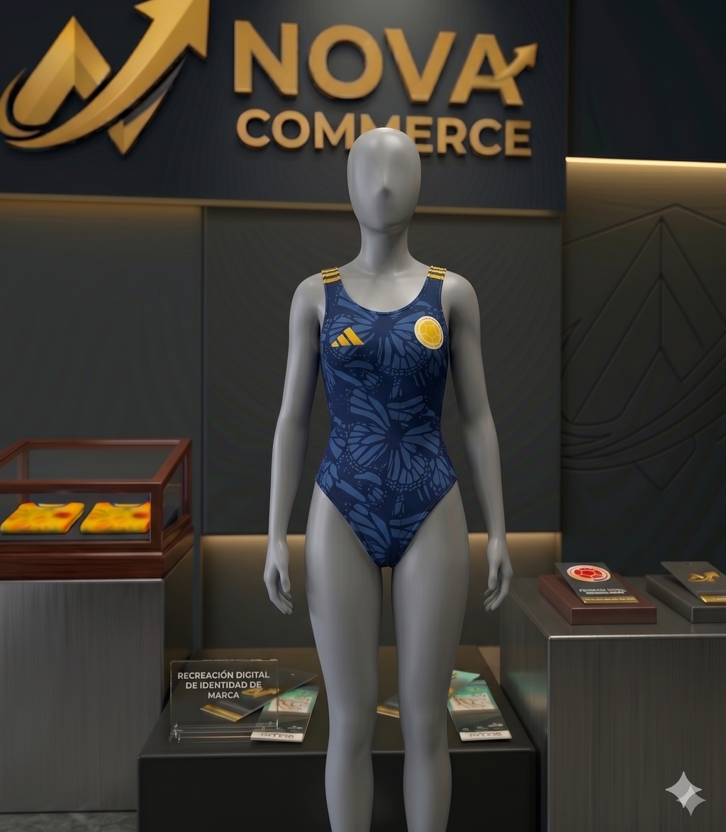 Body Colombia 2026 Negro Dorado – Edición Elite ✨