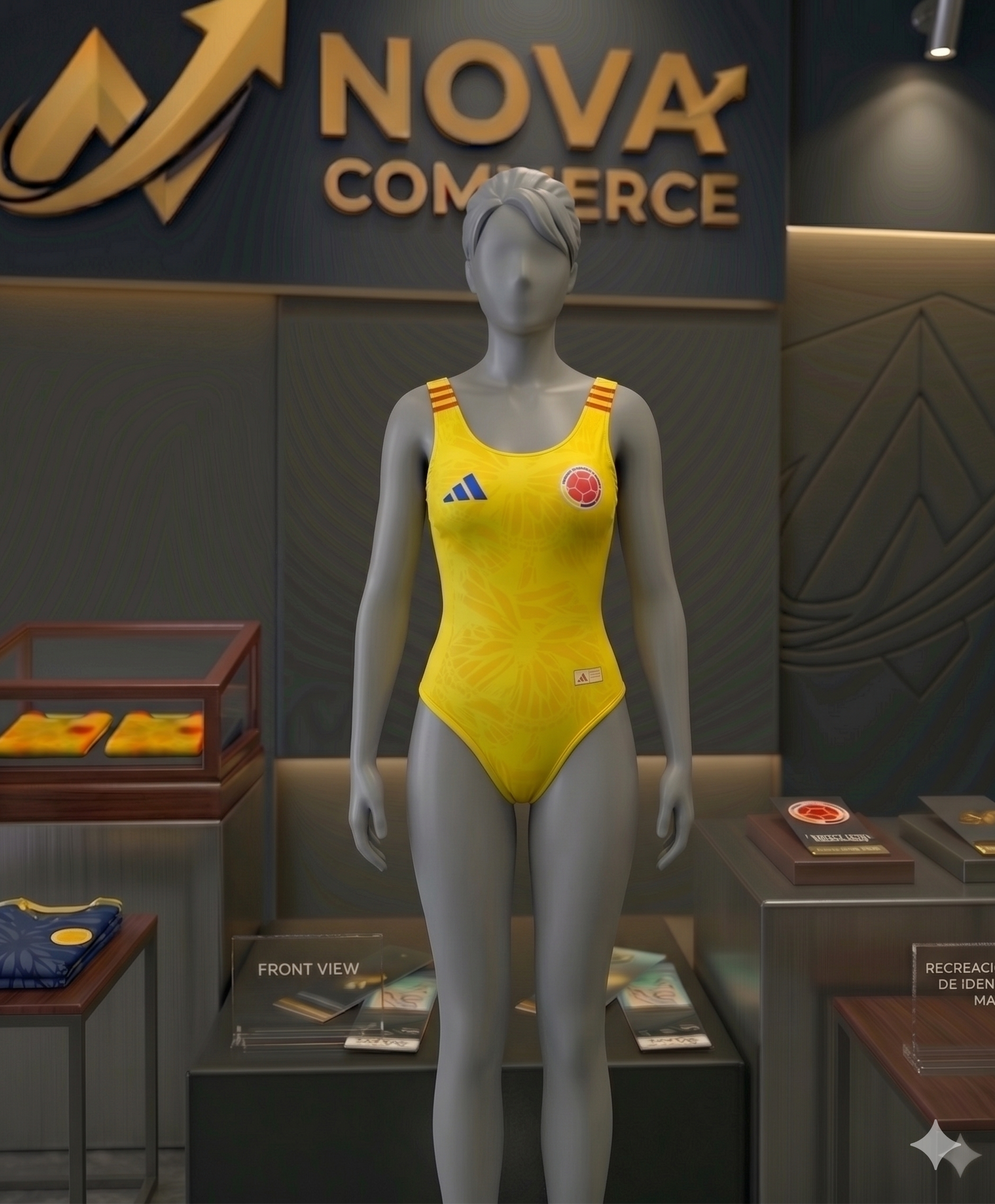 Body Colombia 2026 Amarillo – Edición Clásica 💛